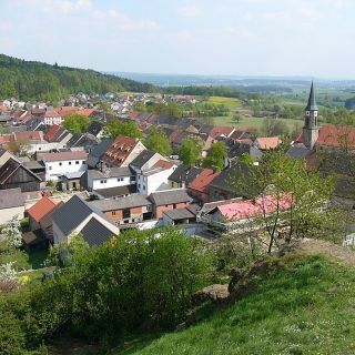 Blick über Neustadt am Kulm - Neustadt am Kulm in der ErlebnisRegion Oberpfälzer Wald