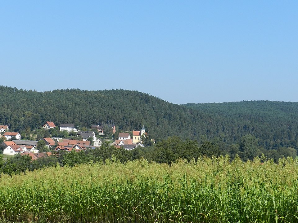 Blick auf Schwarzach - Schwarzach bei Nabburg in der ErlebnisRegion Oberpfälzer Wald