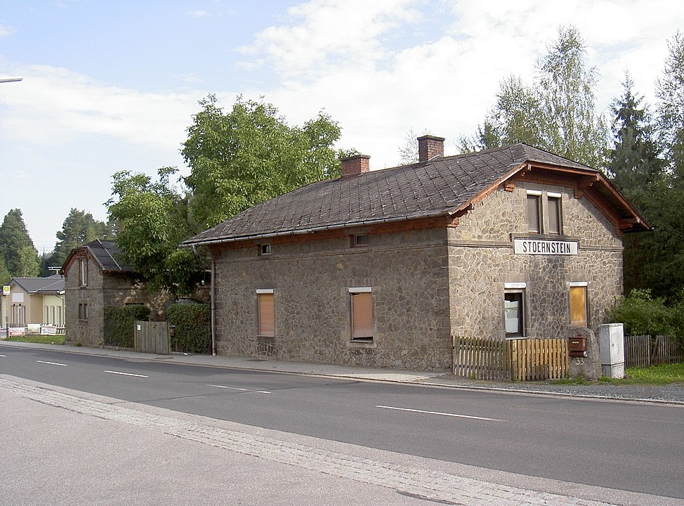 Bahnhof in Störnstein - Störnstein in der ErlebnisRegion Oberpfälzer Wald