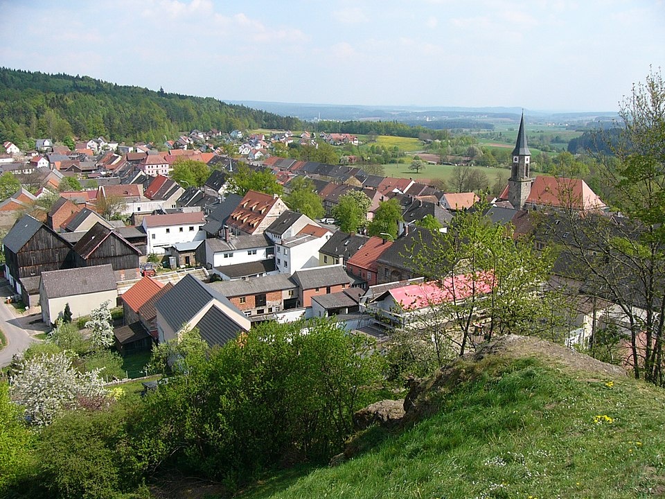 Blick über Neustadt am Kulm - Neustadt am Kulm in der ErlebnisRegion Oberpfälzer Wald