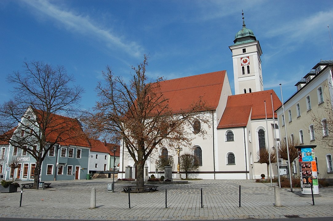 Pfarrkirche in Pfreimd - Pfreimd in der ErlebnisRegion Oberpfälzer Wald